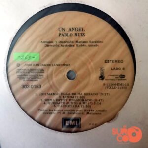 Disco de Vinilo Pablo Ruiz - Un Angel (Promocional) Vinyl Record