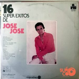 Disco de Vinilo José José - 16 Súper Éxitos Vinyl Record