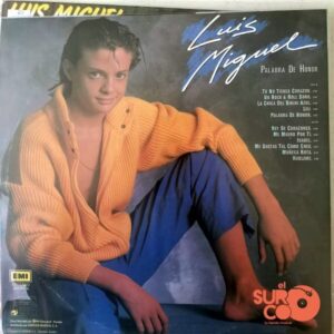 Disco de Vinilo Luis Miguel - Palabra De Honor Vinyl Record