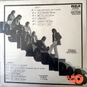 Disco de Vinilo Los Iracundos - Lo Que Pasó, Pasó Vinyl Record