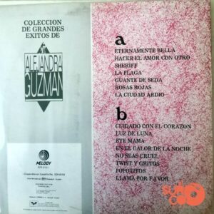 Disco de Vinilo Alejandra Guzman - Colección De Grandes Éxitos Vinyl Record