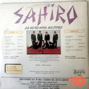 Disco de Vinilo Grupo Sahiro - La Herencia Musical Vol 2 Vinyl Record