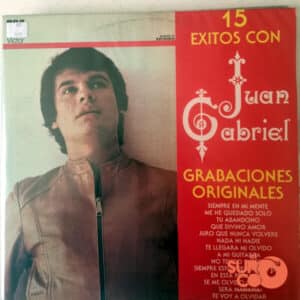 Disco de Vinilo Juan Gabriel - 15 Éxitos Con Juan Gabriel Vinyl Record