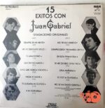 Disco de Vinilo Juan Gabriel - 15 Éxitos Con Juan Gabriel Vinyl Record