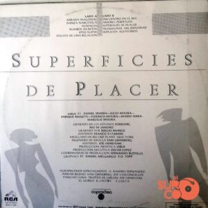Disco de Vinilo Virus - Superficies De Placer Vinyl Record