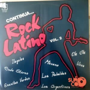 Varios - Continúa… Rock Latino Vol 2 Vinilo