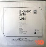 Disco de Vinilo Iván - Te Quiero Tanto Vinyl Record