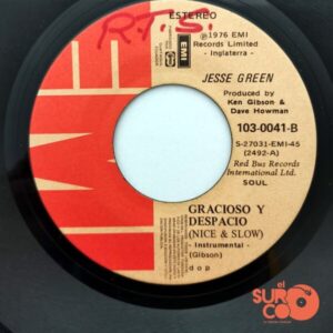 Disco de Vinilo Jesse Green - Nice & Slow Vinyl Record