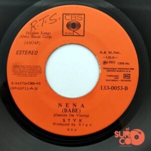 Disco de Vinilo Styx - Boat On The River / Nena Vinyl Record