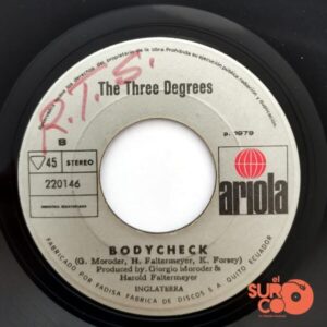 Disco de Vinilo The Three Degrees - Jump The Gun / Bodycheck Vinyl Record