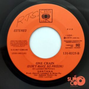 Disco de Vinilo Santana - Life Is A Lady / One Chain Vinyl Record