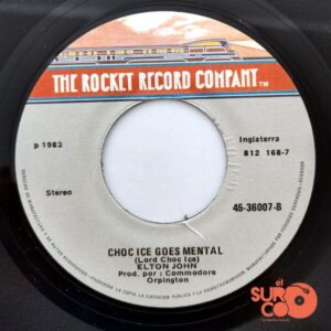 Disco de Vinilo Elton John - I Guess That's Why They Call It The Blues / Choc Ice Goes Mental Vinyl Record