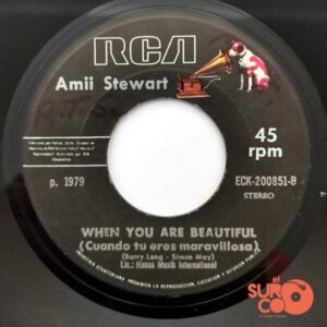 Disco de Vinilo Amii Stewart - Knock On Wood / When You Are Beautiful Vinyl Record