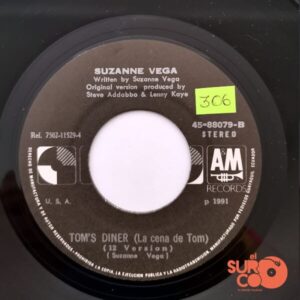 Disco de Vinilo Suzanne Vega - Tom's Diner Vinyl Record