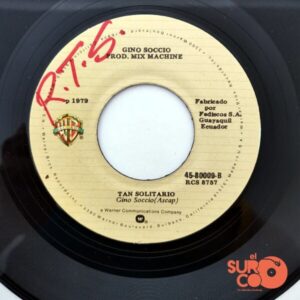 Disco de Vinilo Gino Soccio - Bailarin / Tan Solitario Vinyl Record