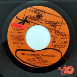 Disco de Vinilo Michael Jackson - I Just Can’t Stop Loving You / Liberian Girl Vinyl Record