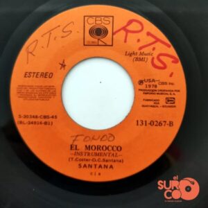 Disco de Vinilo Santana - Moonflower / El Morocco Vinyl Record