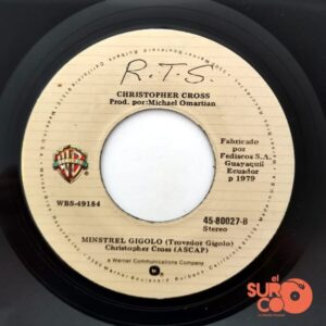Disco de Vinilo Christopher Cross - Ride Like The Wind / Minstrel Gigolo Vinyl Record