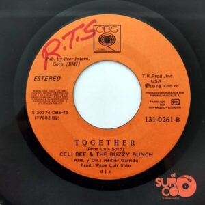 Disco de Vinilo Celi Bee & The Buzzy Bunch - Macho (A Real, Real, One) / Together Vinyl Record