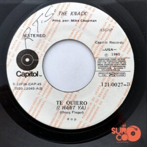 Disco de Vinilo The Knack - Baby Talks Dirty / I Want Ya Vinyl Record