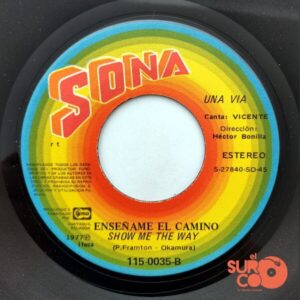 Disco de Vinilo Una Via - Oh! Madre Mia / Enséñame El Camino Vinyl Record