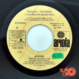 Disco de Vinilo Maldita Vecindad Y Los Hijos Del 5to. Patio - Mojado / Apañón (Promocional) Vinyl Record