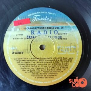 Disco de Vinilo Varios - 14 Cañonazos Bailables Vol. 26 Vinyl Record