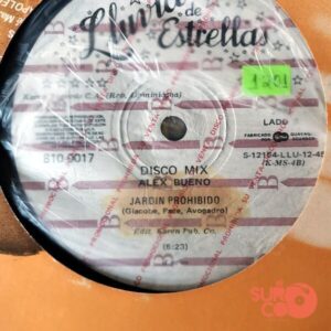 Disco de Vinilo Alex Bueno - A Donde Vayas / Jardín Prohibido Vinyl Record