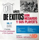 Disco de Vinilo Don Medardo Y Sus Players - 10 Años De Éxitos Vinyl Record