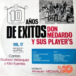 Disco de Vinilo Don Medardo Y Sus Players - 10 Años De Éxitos Vinyl Record