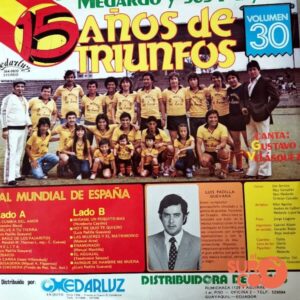 Disco de Vinilo Don Medardo Y Sus Players - 15 Años De Triunfos Vol. 30 Vinyl Record