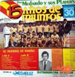 Disco de Vinilo Don Medardo Y Sus Players - 15 Años De Triunfos Vol. 30 Vinyl Record