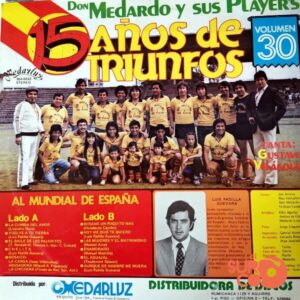 Disco de Vinilo Don Medardo Y Sus Players - 15 Años De Triunfos Vol. 30 Vinyl Record