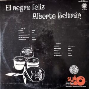 Disco de Vinilo Alberto Beltrán - El Negro Feliz Vinyl Record