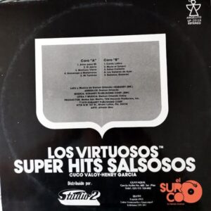 Disco de Vinilo Cuco Valoy Y Los Virtuosos - Súper Hits Salsosos Vinyl Record