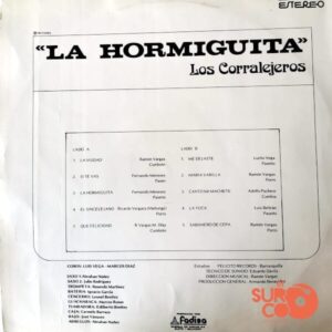 Disco de Vinilo Los Corralejeros - La Hormiguita Vinyl Record