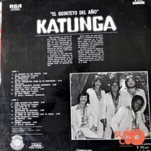 Disco de Vinilo El Quinteto Del Año - Katunga Vinyl Record