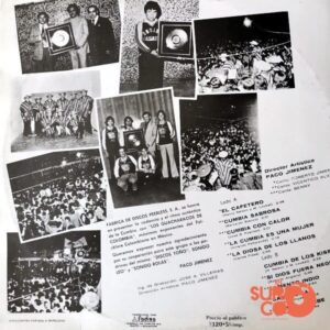 Disco de Vinilo Los Guacharacos De Colombia - El Cafetero Vinyl Record