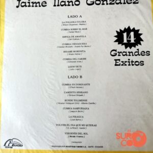 Disco de Vinilo Jaime Llano González - 14 Grandes Éxitos Vinyl Record