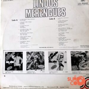Disco de Vinilo Varios - Lindos Merengues Vinyl Record
