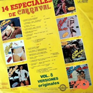 Disco de Vinilo Varios - 14 Especiales De Carnaval Vol. 8 Vinyl Record
