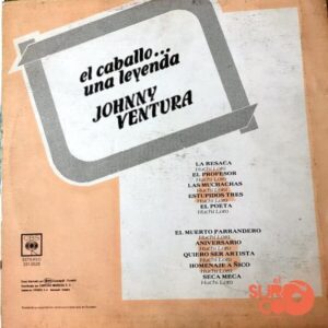 Disco de Vinilo Johnny Ventura - El Caballo… Una Leyenda Vinyl Record
