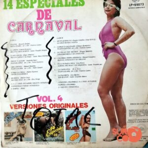 Disco de Vinilo Varios - 14 Especiales De Carnaval Vol. 4 Vinyl Record