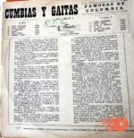 Disco de Vinilo Varios - Cumbias Y Gaitas Famosas De Colombia Vol. 11 Vinyl Record