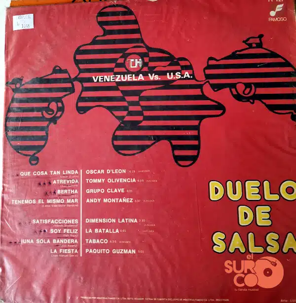 Disco de Vinilo Varios - Duelo De Salsa Vinyl Record