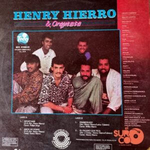 Disco de Vinilo Henry Hierro Y Orquesta - Súper Especial Mix “Apriétame” Vinyl Record
