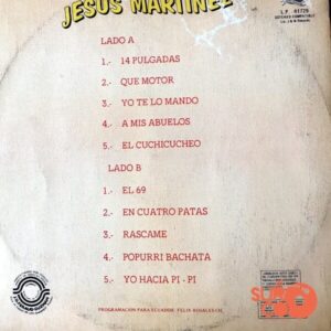 Disco de Vinilo Jesús Martínez - 14 Pulgadas De Amor Vinyl Record