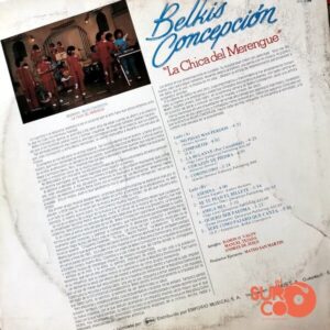 Disco de Vinilo Belkis Concepción - La Chica Del Merengue Vinyl Record