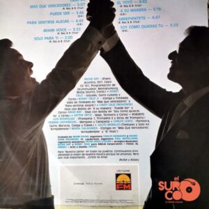 Disco de Vinilo Richie Ray Y Bobby Cruz - Mas Que Vencedores! Vinyl Record