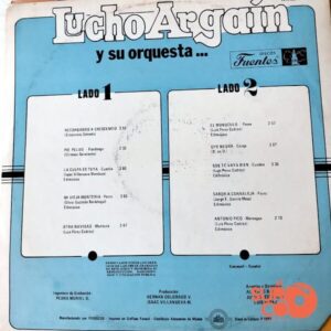 Disco de Vinilo Lucho Argain Y Su Orquesta - La Explosiva Vinyl Record